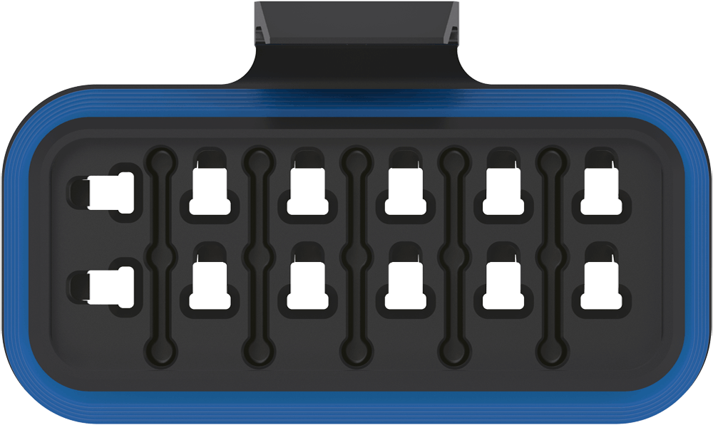 FRH-A12Rotated-HousingWithSeal-BlueSeal-Top