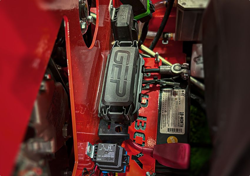 Custom engineered battery built by GEP