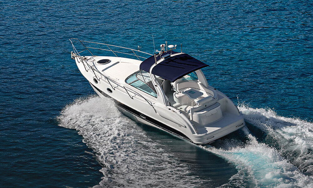 Boat out on the ocean